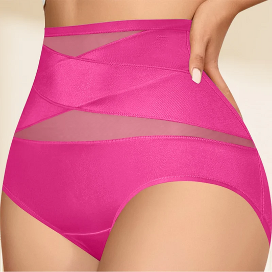 ✨LAST DAY BUY 1 GET 2 FREE✨Plus-Size High-Waist Cross Tummy Control Panties