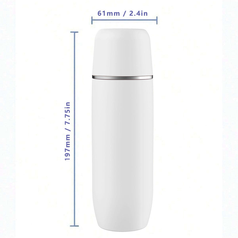Portable Bidet for Personal Hygiene & Travel: Manual Squeeze, Battery-Free, Handheld Peri Bottle, 400ml Leakproof