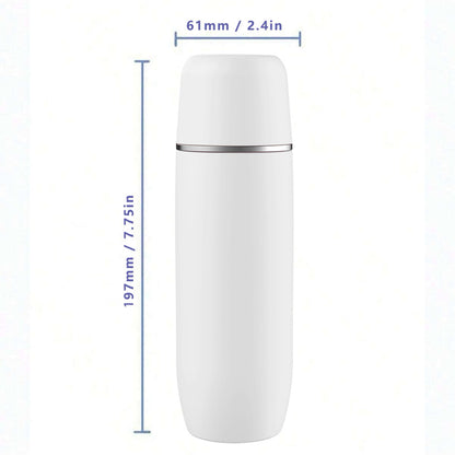 Portable Bidet for Personal Hygiene & Travel: Manual Squeeze, Battery-Free, Handheld Peri Bottle, 400ml Leakproof
