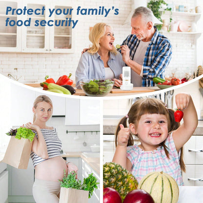 Portable Fruit And Vegetable Cleaner, IPX7, Waterproof, Portable Fruit Purifier Wireless 3000mAh Rechargeable For Fruit And Seafood, Rice, Meat