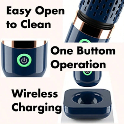 Portable Fruit And Vegetable Cleaner, IPX7, Waterproof, Portable Fruit Purifier Wireless 3000mAh Rechargeable For Fruit And Seafood, Rice, Meat