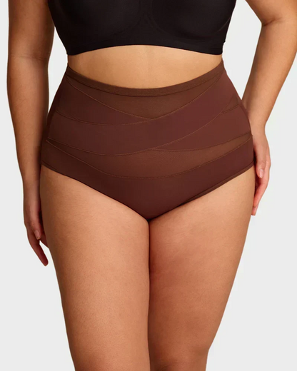 ✨LAST DAY BUY 1 GET 2 FREE✨Plus-Size High-Waist Cross Tummy Control Panties