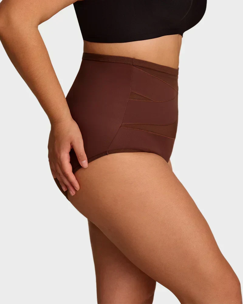 ✨LAST DAY BUY 1 GET 2 FREE✨Plus-Size High-Waist Cross Tummy Control Panties